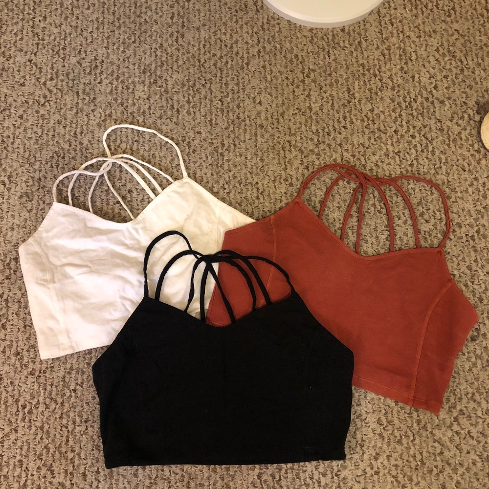 American Eagle crop top bundle